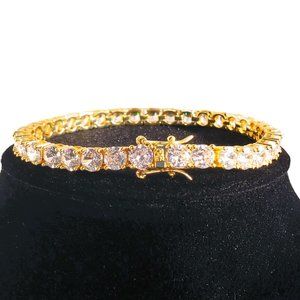 14K Gold 2ct Diamond Womens Tennis Bracelet Ladies 14 Karat Jewelry 2 ct 7" 8"